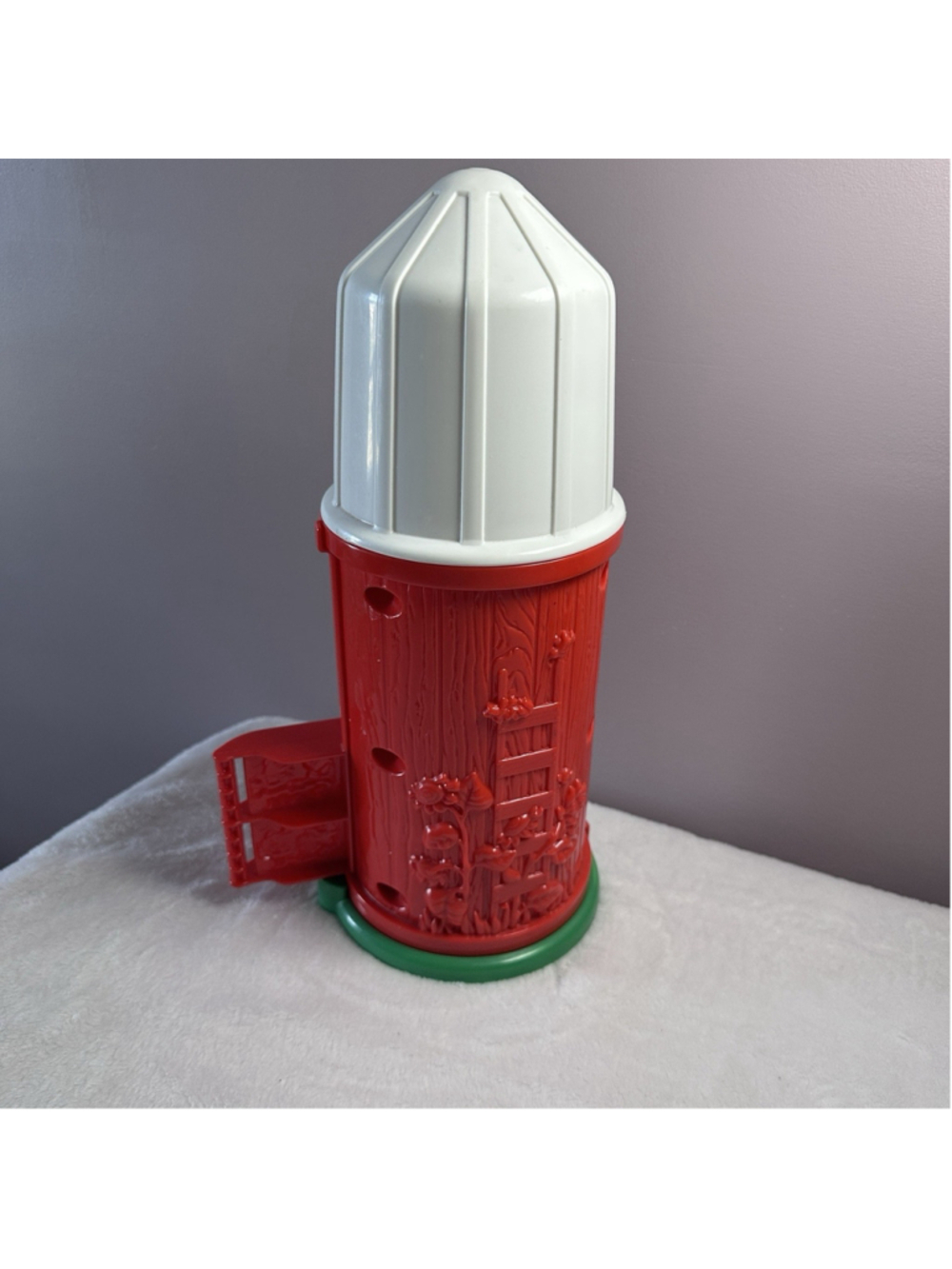 2005 Fisher Price Little People Barn Farm -RED SILO ONLY-EXCELLENT - Picture 3 of 6